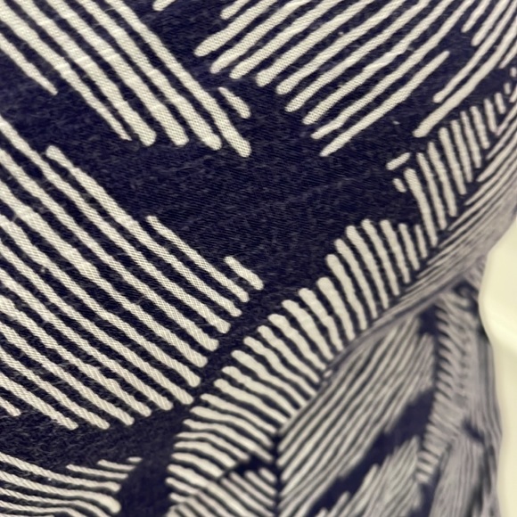 Blue patterened dress with belt - Picture 5 of 5